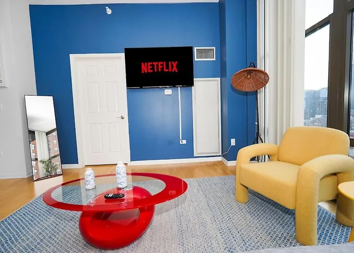 Apartment Prime 2br Skyline - 5 Min To Museum Campus