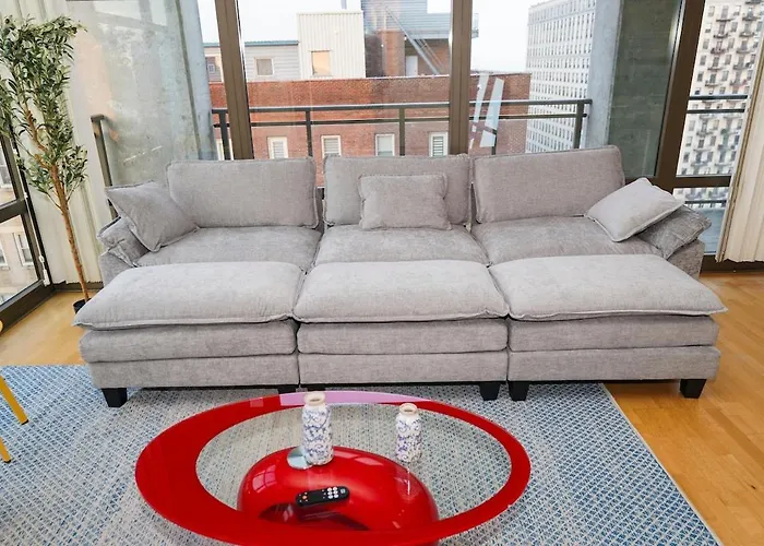 Apartment Prime 2br Skyline - 5 Min To Museum Campus